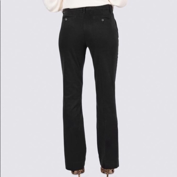 NWT Lila Ryan The Jenalyn Bootcut Trouser Pants in Black - Picture 3 of 16
